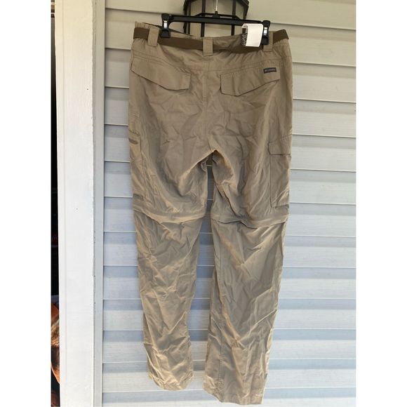 Columbia Sportswear NWT Silver Ridge Convertible Pant Tan Mens Sz 36 x 34 MP $60 - Picture 8 of 12